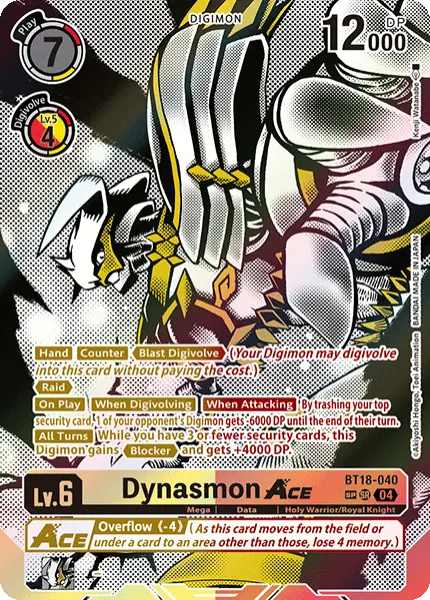 Digimon TCG Card 'BT18-040_P2' 'Dynasmon'