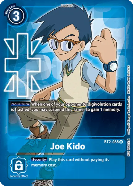 Digimon TCG Card 'BT2-085_P2' 'Joe Kido'