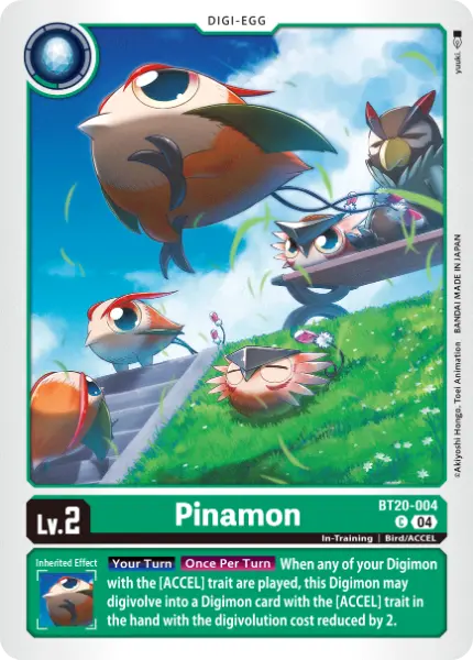 Digimon TCG Card 'BT20-004' 'Pinamon'