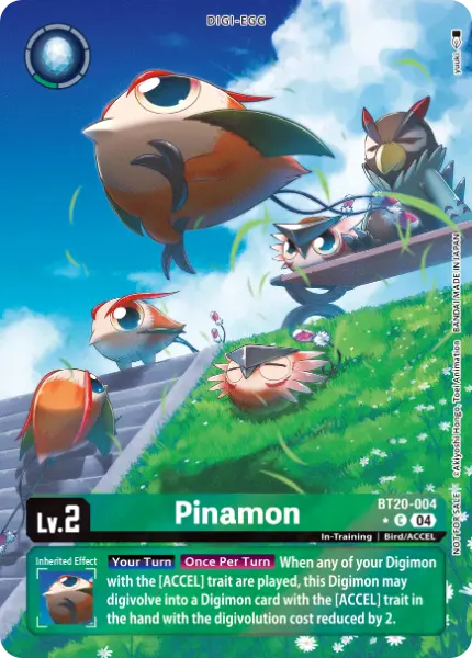 Digimon TCG Card 'BT20-004_P1' 'Pinamon'