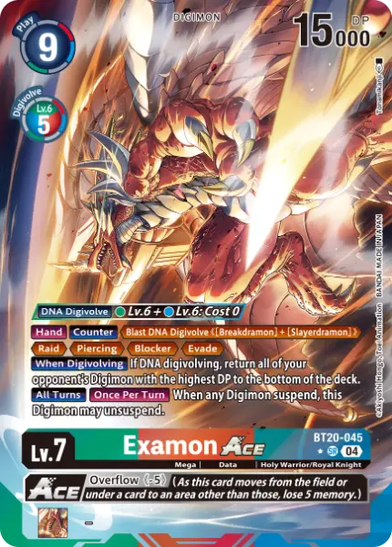Digimon TCG Card 'BT20-045_P1' 'Examon'