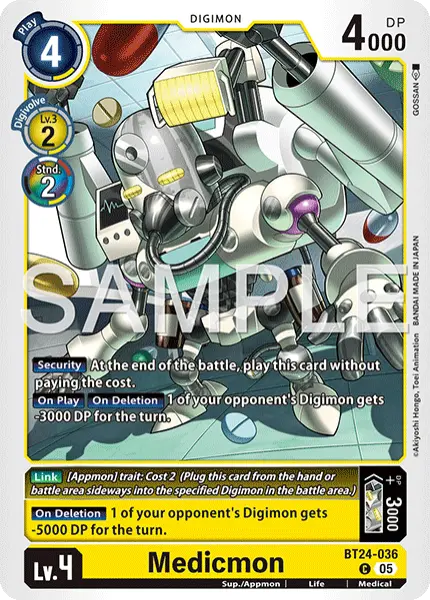 Digimon TCG Card 'BT24-036' 'Medicmon'