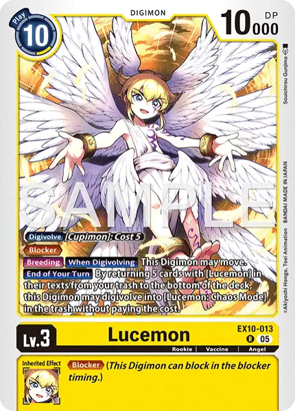 Digimon TCG Card 'EX10-013' 'Lucemon'