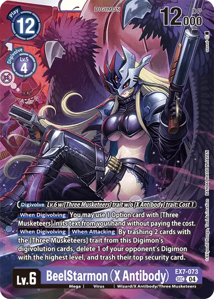 Deck Three Musketeers - 7th with preview of card EX7-073