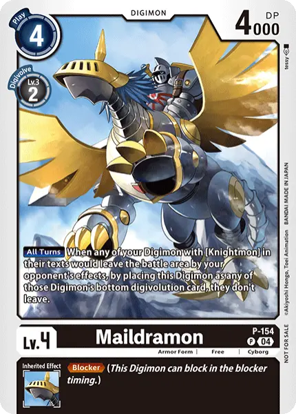Digimon TCG Card 'P-154' 'Maildramon'