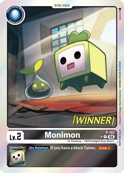 Digimon TCG Card 'P-157_P1' 'Monimon'