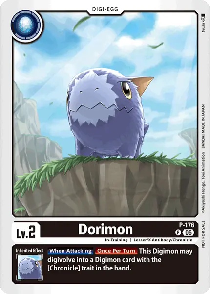 Digimon TCG Card 'P-176' 'Dorimon'