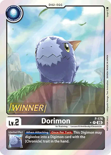 Digimon TCG Card 'P-176_P1' 'Dorimon'