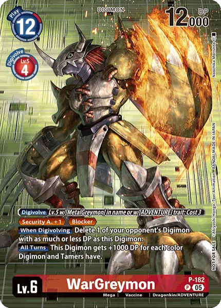 Deck Adventure - 1st with preview of card P-182