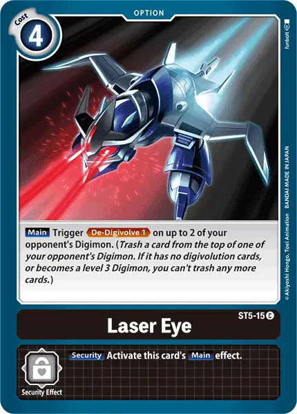 Digimon TCG Card 'ST5-015' 'Laser Eye'