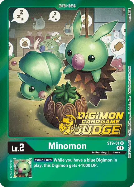 Digimon TCG Card ST9-01_P1 Minomon